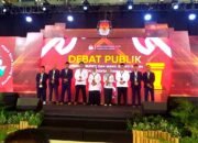 Debat Publik ke 2 Pilkada Kabupaten Kediri, Dua Paslon Paparkan Visi Misi nya