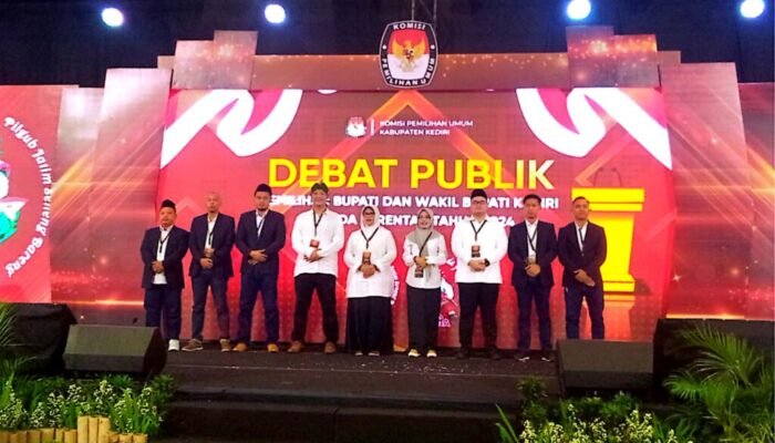 Debat Publik ke 2 Pilkada Kabupaten Kediri, Dua Paslon Paparkan Visi Misi nya