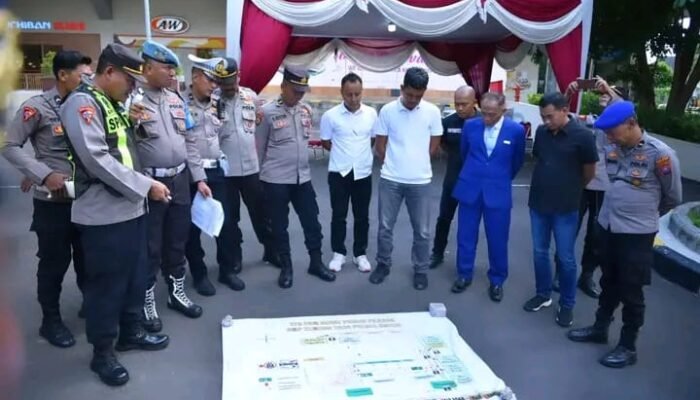 Polres Gresik Gelar Pengamanan Debat Publik Pilbup 2024 Kabupaten Gresik