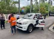 Polres Nganjuk Gelar Rekonstruksi Kasus Pembunuhan di Lapangan Apel