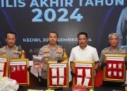 Polres Kediri Kota Ungkap Puluhan Kasus Narkoba dan Ratusan Kasus Kriminalitas