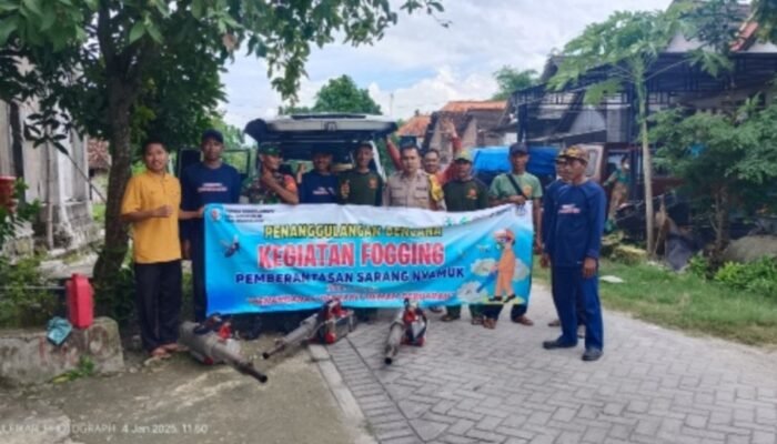 Pemdes Karangdinoyo Lakukan Fogging Cegah Wabah DB