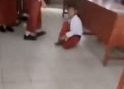 Siswa SD di Medan Dihukum Belajar Dilantai Gegara Nunggak SPP 3 Bulan