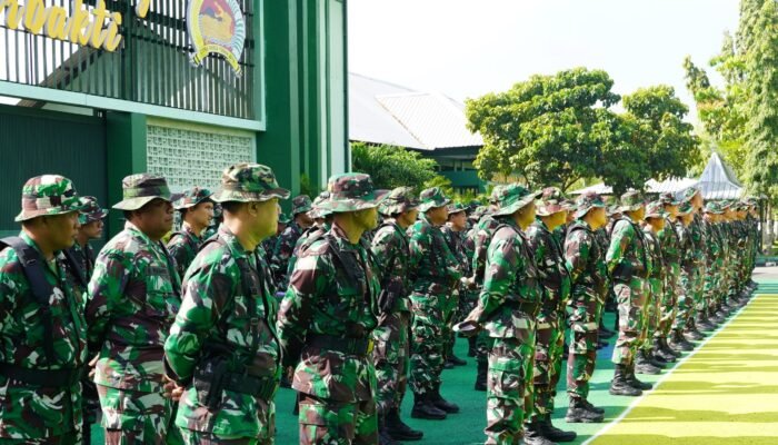 Cek Kemampuan Prajurit, Kodim Bojonegoro Gelar UTP jabatan Teritorial