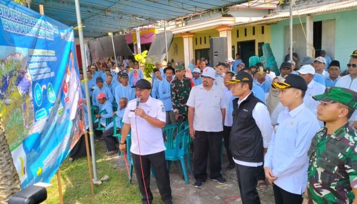 Swasembada Pangan Nasional Kodim Lamongan Bersama Forkompimda Hadiri Panen Raya Padi Inbrida di Wilayah Lamongan
