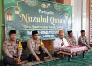 Polres Kediri Gelar Peringatan Nuzulul Quran dan Santunan Anak Yatim