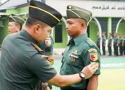 Upacara Korps Raport, Dandim Bojonegoro:Kenaikan Pangkat Motivasi Tugas bagi Prajurit