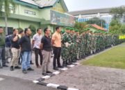 Kasdim Kodim Lamongan Pimpin Apel Gelar Pemberangkatan Cuti Gelombang Satu Dan Dua