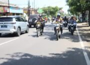 Pantau Arus Lalu Lintas Pasca Lebaran Hari Keempat, Kapolres Kediri Kota Turun Langsung Sapa Pemudik