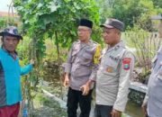 Pengecekan dan Pengontrolan Pekarangan Panggan Bergizi Oleh Kapolsek Pucuk
