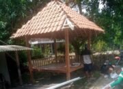 Pembangunan Pos Kamling Desa Donan Bukan Mangkrak