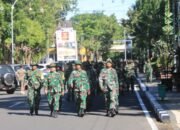 Latihan Han Mars Dalam Rangka PSJM Yang Digelar Oleh Kodim Lamongan