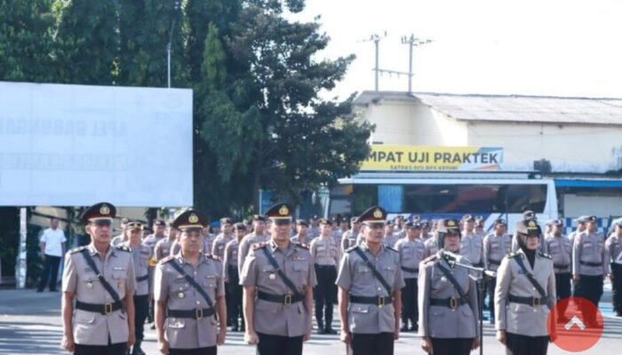 Polres Kediri Gelar Sertijab 3 Kapolsek
