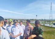 Pemkab Bersama Kodim Lamongan Tanam Padi Serentak di 14 Provinsi Seluruh Indonesia