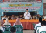 Danramil Ngimbang Bersama Anggotanya Silaturahmi Persatuan Perangkat Desa Indonesia