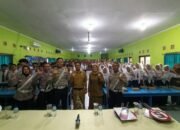 Satlantas Berikan Edukasi Etika Berlalu Lintas kepada Siswa SMPN 5 Kota Kediri