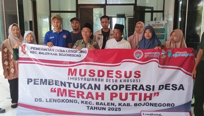 Musdesus Pembentukan Koperasi Merah Putih Desa Lengkong