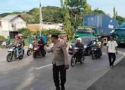 Polsek Deket Laksanakan Giat CW Pagi untuk Keamanan dan Kelancaran Lalu Lintas Dilamongan