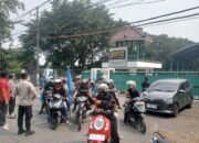 Polres Pelabuhan Tanjung Perak Pam Jalur dan Kawal Peserta Peringatan May Day di Surabaya