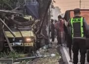 Tragedi Subuh di Jalur Bojonegoro–Babat, Pengayuh Sepeda Tewas Usai Dihantam Truk