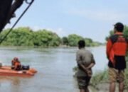 Duka di Arus Bengawan Solo: Pencarian Warga Hilang di Jembatan Cincin Lama Terus Berlanjut