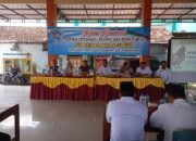 Pererat Sinergi, Batuud Koramil Sugio Hadiri Rakor Lintas Instansi di Balai Desa Sidobogem