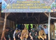 Sentuhan Awal untuk Harapan Baru: TMMD ke-124 Kodim Lamongan Dimulai dari Rumah Bapak Rebi