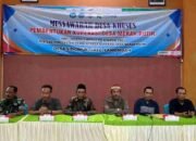 Membangun Desa Mandiri, Polsek Lamongan Kota Hadiri Musdesus Pembentukan Koperasi Merah Putih di Sidomukti
