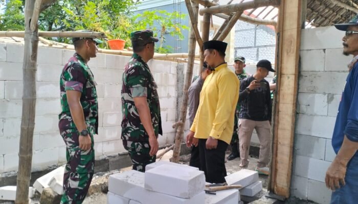 Sentuhan TNI untuk Rakyat: Progres Rutilahu TMMD ke-124 Kodim Lamongan Dapat Apresiasi Kasdam V/Brawijaya