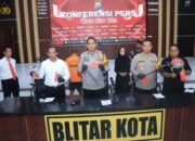 Polres Blitar Kota Berhasil Ungkap Kasus Pencurian di 21 TKP Tiga Tersangka Diamankan