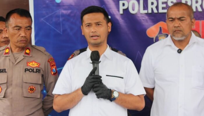 Polisi Berhasil Ungkap Curanmor di Swalayan Probolinggo Tersangka Kakak-Beradik Diamankan