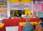 Wujudkan Pemerintahan Desa yang Profesional, Danramil Sambeng Hadiri Sosialisasi Pengisian Perades Pataan