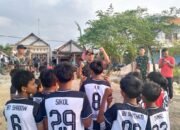 Dansatgas TMMD 124 Kodim Lamongan: Menyemai Mimpi Anak Negeri Di Tengah Pembangunan Desa