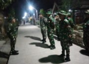 Semangat Tak Surut, Apel Malam Satgas TMMD ke-124 Kodim 0812 Lamongan Jadi Pilar Kendali dan Komunikasi