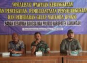 Satgas TMMD ke-124 Kodim Lamongan Dan Kesbangpol Bangkitkan Semangat Kebangsaan Warga Kebalankulon