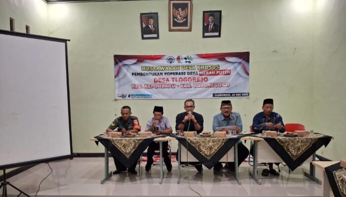 Desa Tlogorejo Bojonegoro Bentuk Koperasi Merah Putih, Harapan Baru untuk Petani dan UMKM