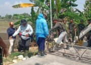Satgas TMMD Ke-124 Kodim Lamongan Berpacu Menuntaskan Jalan Impian Warga Kebalankulon