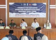 Sinergi Membangun Desa, TMMD 124 Kodim Lamongan Dan DPMD Jatim Gelar Pelatihan Aparatur Desa