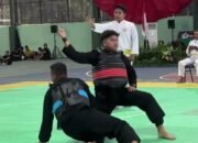 Bripda Sholeh Maulana Harumkan Polres Lamongan Lewat Emas Di Ajang Bergengsi Pencak Silat Pangdivif 2 Cup 2025