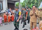 TMMD Ke-124 Kodim Lamongan Terima Kunjungan Tim Wasev Mabes TNI