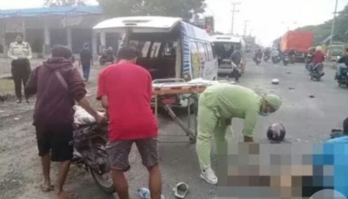 Tragedi Di Jalur Nasional Lamongan: Cinta Terakhir Seorang Suami Yang Gugur Di Pelukan Jalanan