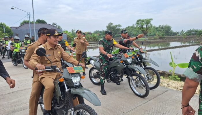 Menembus Batas Demi Negeri: Tim Wasev TNI Tinjau Langsung Progres TMMD ke-124 Kodim Lamongan Di Desa Kebalankulon
