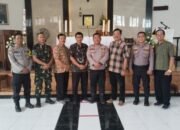 Polisi Jamin Keamanan Peringatan Kenaikan Yesus Kristus di Kota Kediri