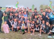 Gemuruh Sorak Final U-15 Piala Dansatgas TMMD Ke-124, Tim Dragon Ball Raih Kemenangan Dramatis Di Lamongan