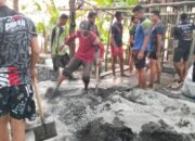 Gotong Royong Satgas TMMD Ke-124 Kodim Lamongan Warga: Menyatukan Tangan Demi Air Kehidupan