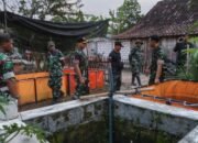 Sinergi TNI Dan Warga, Lahan Tidur Di Kebalankulon Disulap Jadi Kolam Bioflok