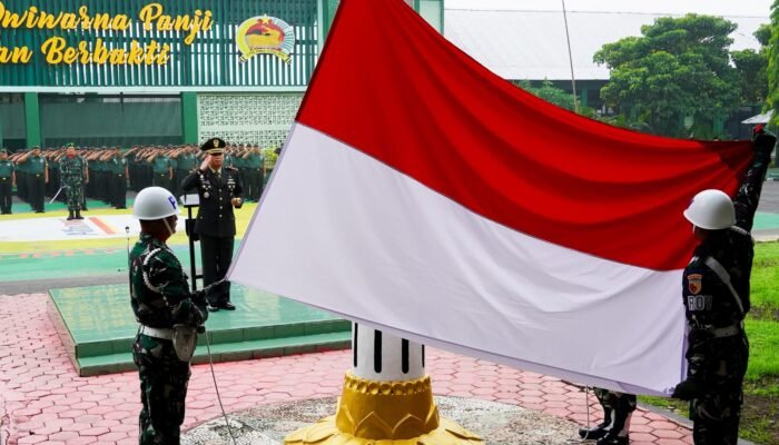 Peringati Hari Lahir Pancasila Tahun 2025,Kodim Bojonegoro Gelar Upacara Bendera