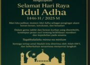 Amunisi News Ucapkan Selamat Hari Raya Idul Adha 1446/2025 M