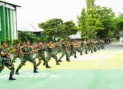 Prajurit Kodim Bojonegoro Gelar Latihan Pencak Silat Militer