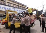 Polres Lamongan Tertibkan Konvoi Liar, Ratusan Motor Diamankan